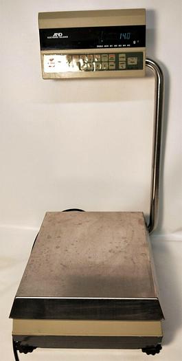 Used A&D EP-20KB Platform Balance - 20kg x 0.1g (44lbs x 0.0005lbs)
