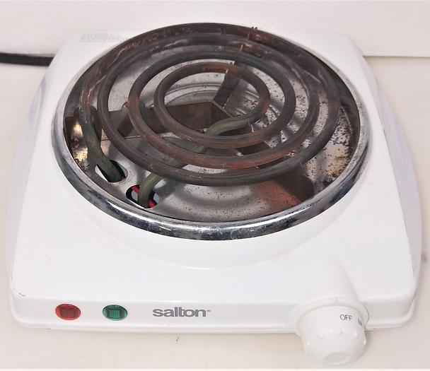 Used Salton HP1209 Portable Single Element Burner