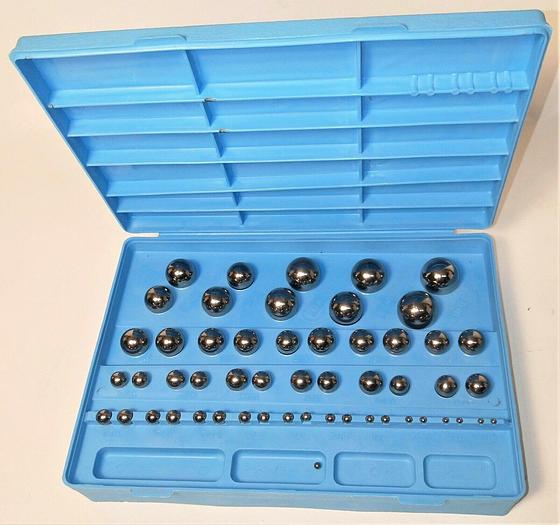 New open box Precision Components Grade 25 Steel Ball Bearings