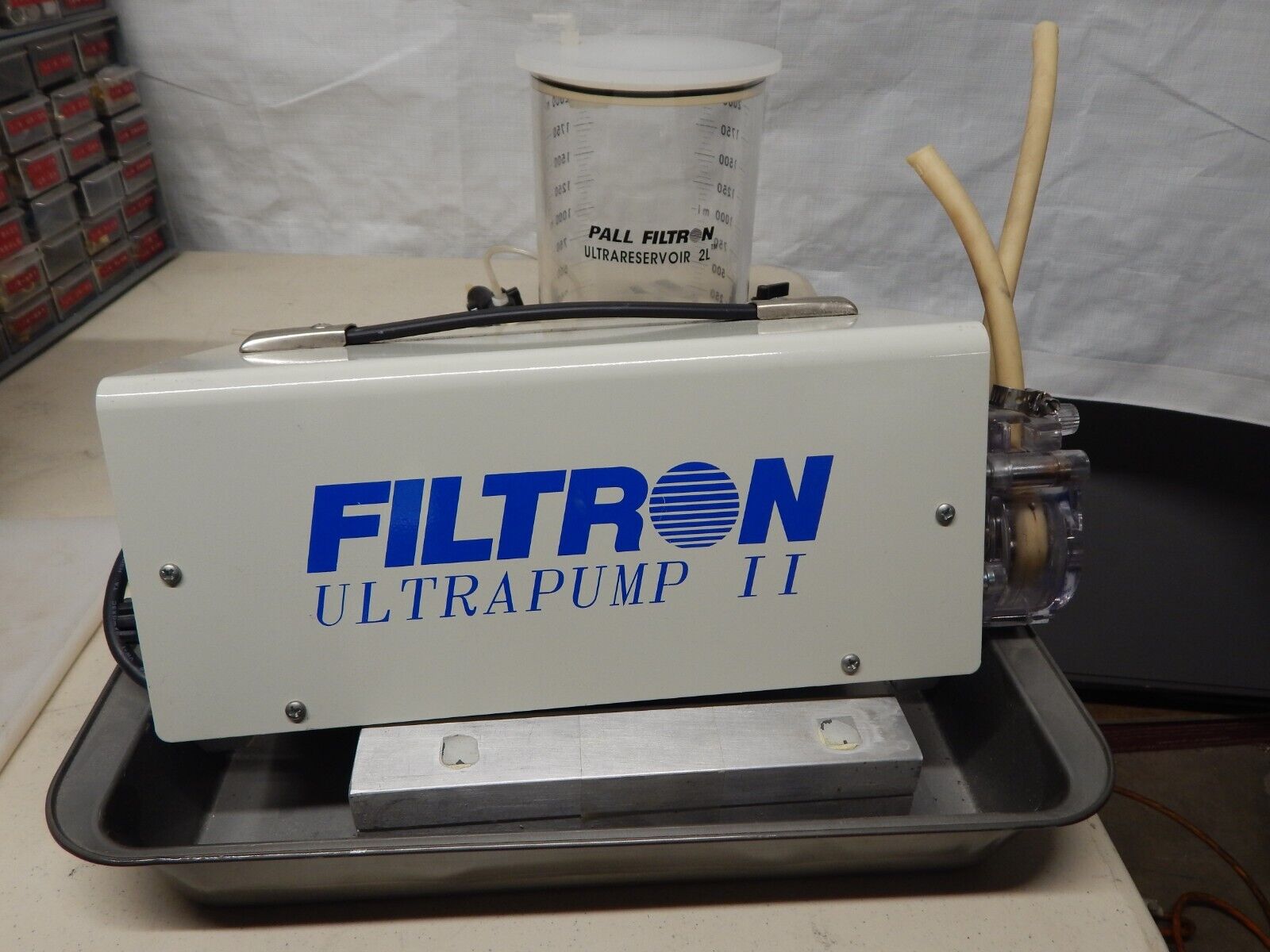 Filtron Ultrapump II peristaltic pump.