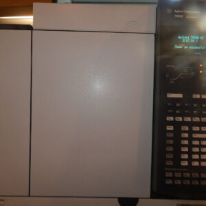 A gas chromatograph mass spectrometer